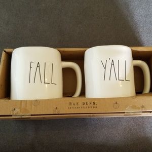 Rae Dunn Fall and Y'all mugs